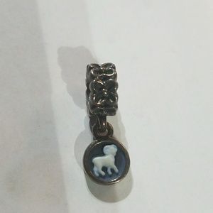 Pandora charm Blue Agate Aries Ram